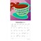 Brush Dance; But First Coffee | 2027 7 x 14 Inch (Hanging) Monthly Mini Wall Calendar; Category:Wall Calendars; Image:5